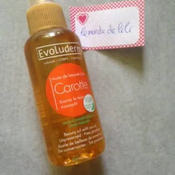 huile nourrisante corps, Evoluderm