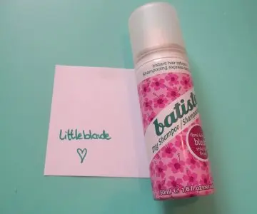 Shampooing sec, Batiste