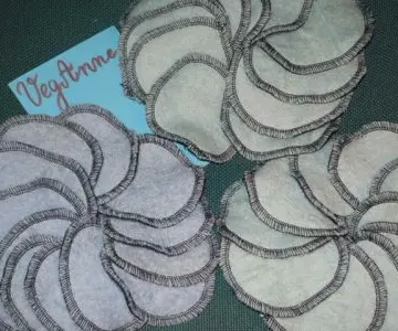 Lingettes démaquillantes lavables PF, Inconnue