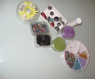 Lot de perles, Inconnue