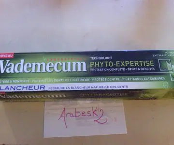 dentifrice phyto expertise, Vademecum