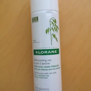 Shampoing sec, Klorane
