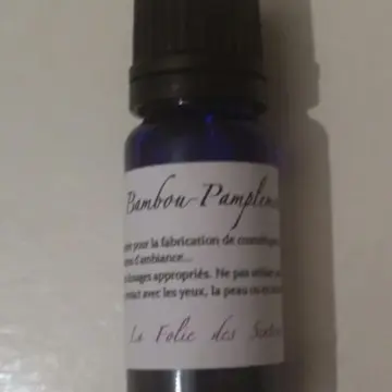 Fragrance Bambou pamplemousse, La folie des senteurs