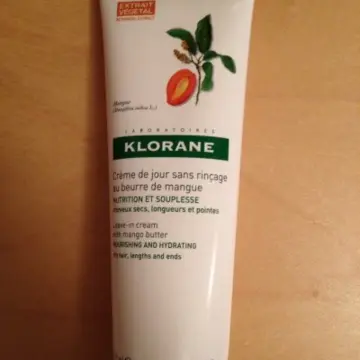 Crème au beurre des mangue, Klorane