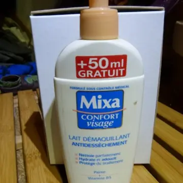 Lait démasquillant, Mixa