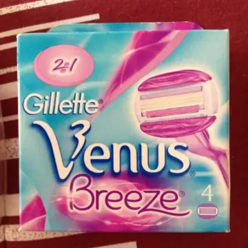 4 têtes rasoir venus breeze, Gillette