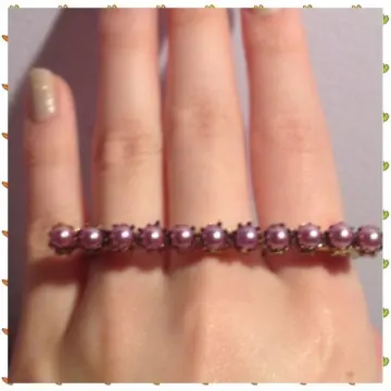 Bague 3 doigts à perles, Asos