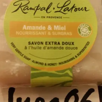 Bio : Savon invité Amande et Miel, Rampal La Tour