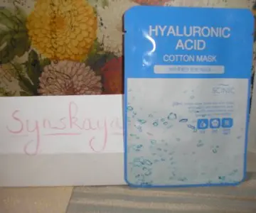 hyaluronic mask, Scinic