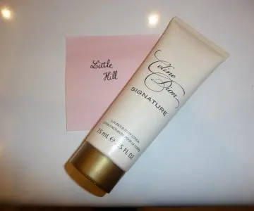 Lotion onctueuse pour le corps, Céline Dion