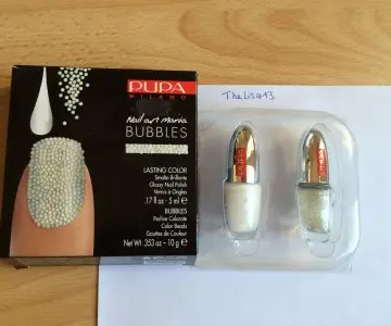Nail Art Mania Bubbles Blanc/Gris, Pupa Milano