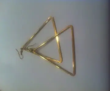 BOUCLE D OREILLES TRIANGLE, Inconnue