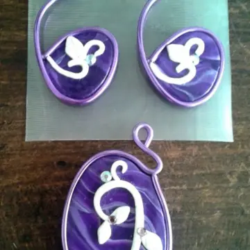parure en fimo, Inconnue