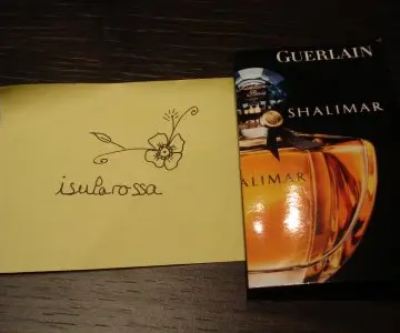 échantillon Shalimar, Guerlain