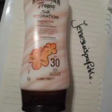 Crème solaire hydratante, Hawaiian Tropic