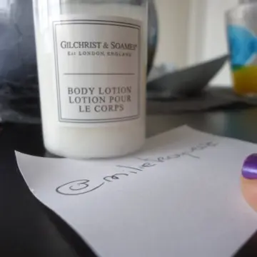 Lotion pour le corps, Gilchrist & Soames