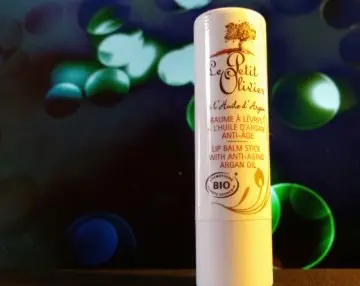 Baume à lèvre à l'huile d'argan anti age, Le petit Olivier