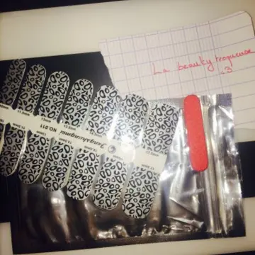 Patch ongles leopard, Fassions art nail