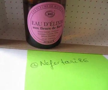 Eau d'elixir aux fleurs de Bach, Les fleurs de Bach