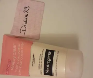 crème nettoyante, Neutrogena