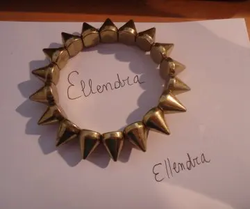 Bracelet pics bronze, Claire's