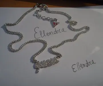 Collier ras du coup Guess strass, Guess