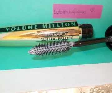 Mascara top coat pailleté, L'Oréal