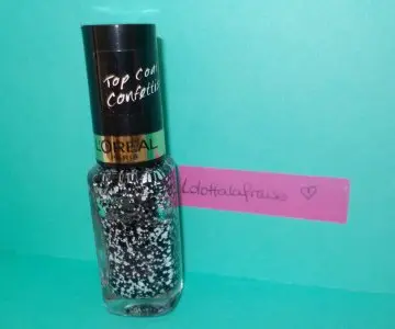 top coat confettis, L'Oréal