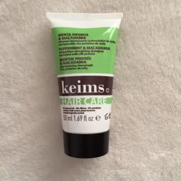 Shampoing menthe et macadamia, Keims
