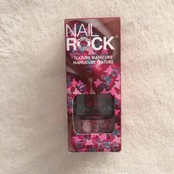 Nail rock manucure texture, Nails Rock