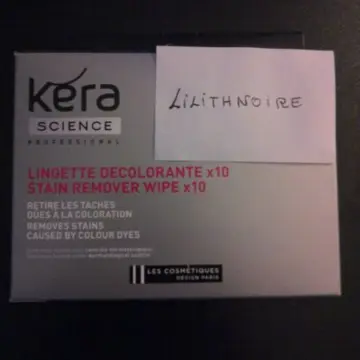 Lingettes décolorantes, Kéra Science