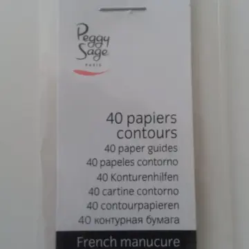 40 papiers contours, Peggy Sage