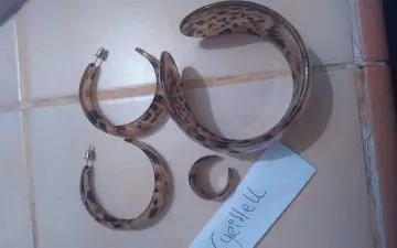 parure bijoux leopard, Inconnue