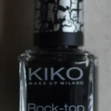 Vernis Rock top noir, KIKO