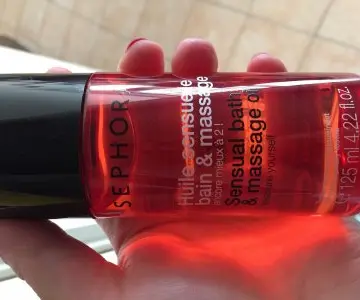 Huile massage, Sephora