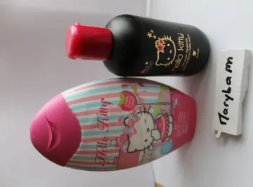 gel douche + lait, Hello Kitty