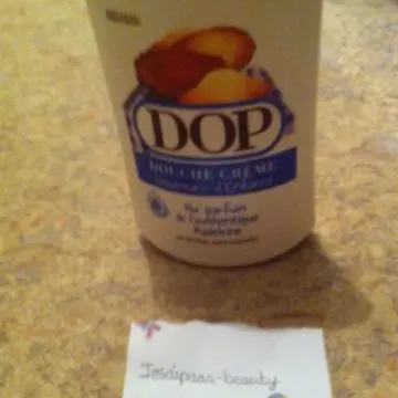 gel douche madeleine, Dop
