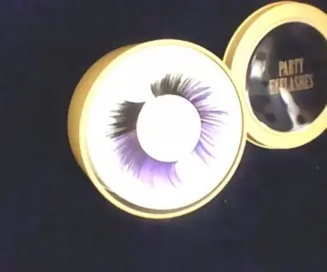 Faux cils colorés, H&M