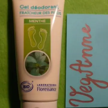 Gel déodorant fraîcheur des pieds, Floressence