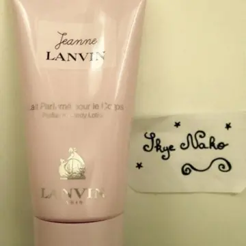 Lait parfumé Jeanne Lanvin, Lanvin