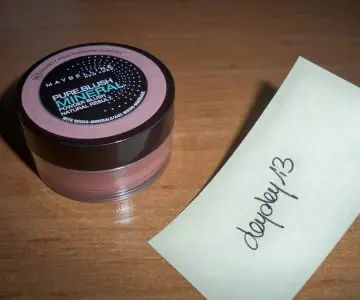 pure blush mineral, Maybelline