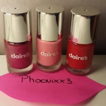 Lot de 3 vernis à ongle, Claire's