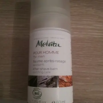 Baume après rasage, Melvita