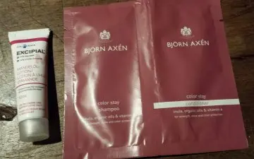 échantillons shampoing couleur & crème, Marques diverses