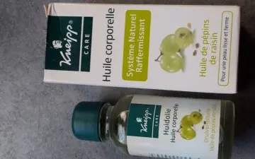 Huile corporelle aux pepins de raisin, Kneipp