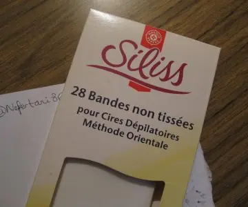 Bandes pour cire dépillatoire, Siliss
