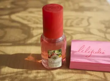 eau de toilette fraise, Yves Rocher