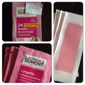 Bandes de cire froide aisselles et maillot, Laurence Dumont