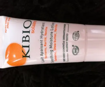 Lait après solaire bio, Kibio