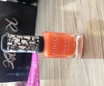 Vernis KIKO Orange craquelé, KIKO